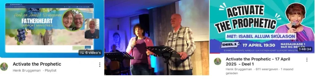 Aankondiging van voorgaande conferentie met Isabel